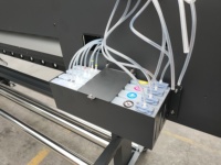 Printer Inkjet Roll to Roll Kecepatan Tinggi 1.8m untuk Dalam & Luar Ruangan, Mesin Cetak Presisi Tinggi dengan Print Head I3200