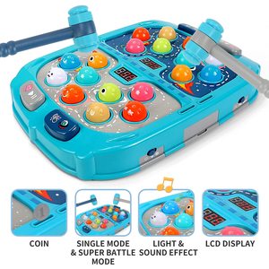 Juego de Actividades en Oferta: Juguetes Interactivos Educativos Musicales con Luz para Bebés y Niños, Modo PK, Golpea la Mula - Product Image 3