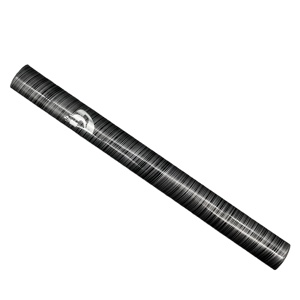 Mezuzah étui en aluminium pour filles, Design brillant noir, facile à peler et à coller, porte Judaica, à défilement, 1 pièce - Product Image 1