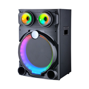 Portable Bluetooth <b>Speaker</b> With Colorful <b>Led</b> Light For Outdoor Karaoke And Fitness Use Rechargeable Battery Powered - Product Image 1