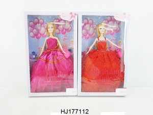 Jouets de poupées modernes pour filles en PVC écologique de 11,5 pouces, quatre modèles mixtes - Product Image 5