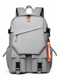 PLAYMAX PM184 Custom Logo Unisex Coated Oxford Fabric <b>Laptop</b> <b>Backpack</b> Day Use Fashion Casual Water Resistant Zipper Closure USB - Product Image 6