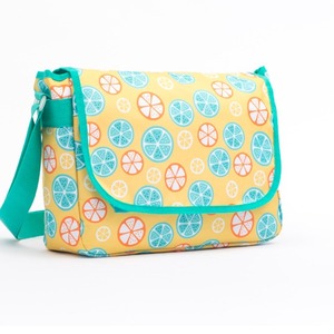Yellow Lemon Laptop Shoulder <b>Briefcase</b> Pack Crossbody Bag For Men Women Teens - Product Image 1