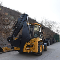 New Wheel Loader Backhoe With Weichai Engine Attachments Front Backhoe Loader for Sale Original Quality Guaranteed