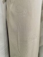 Stock en vrac de tissu de rideau en chenille occultant de dessin animé, adapté aux salons et aux chambres à coucher