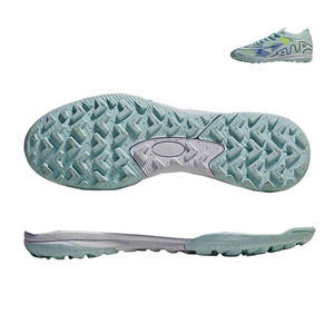 Wholesale Price Rubber Football Sole Green Men Shoes Customized Outsole for Soccer Footwear Wear-resistant Shoe Soles - Product Image 1