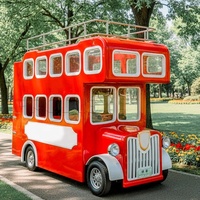 Fournisseur d'attractions pour parcs d'attractions : Bus londonien à deux étages, manège pour parcs à thème