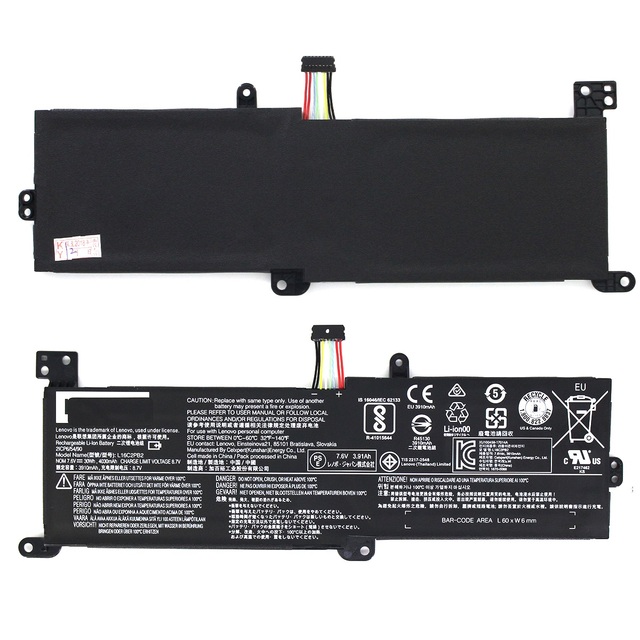 Genuine L16C2PB2 L16M2PB1 Battery for Lenovo IdeaPad320 Series L16L2PB2 L16L2PB1