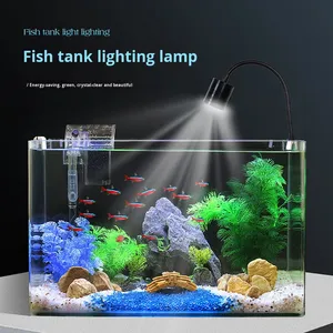 Lámpara <span class=keywords><strong>LED</strong></span> COB de Alta Luminosidad para Acuarios Plantados, 3000K/4000K/6000K, Luz para Peceras de Agua Dulce, Suministro de Fábrica - Product Image 5