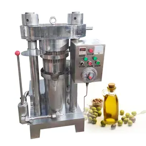 Máquina de extracción en frío de aceite de oliva pequeña hidráulica automática, fabricantes agrícolas