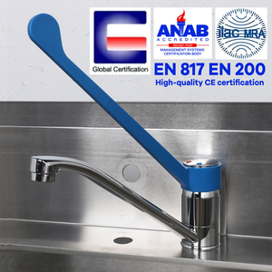 Mitigeur de cuisine chaud/froid en laiton de haute qualité à poignée unique, pour usage commercial/domestique, à poser sur plan, pour OEM/ODM CB1840, service complet avant la vente - Product Image 1
