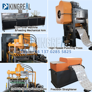 KINGREAL 600 * 600MM金属天井タイル製造ライン天井パネル製造機アルミニウム天井タイルライン - Product Image 4