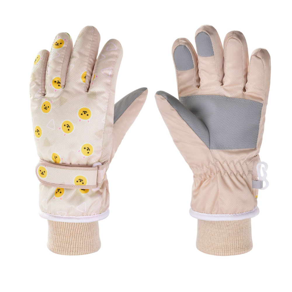 Зимние лыжные перчатки для детей и детей, зимние перчатки