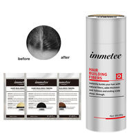 Fibres capillaires professionnelles 25g – Recharge en poudre de kératine naturelle pour cheveux clairsemés – Volumateur instantané et correcteur