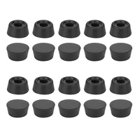 Housse de protection pour queue de billard en caoutchouc durable, accessoires de protection pour bâton de billard, 20 pièces