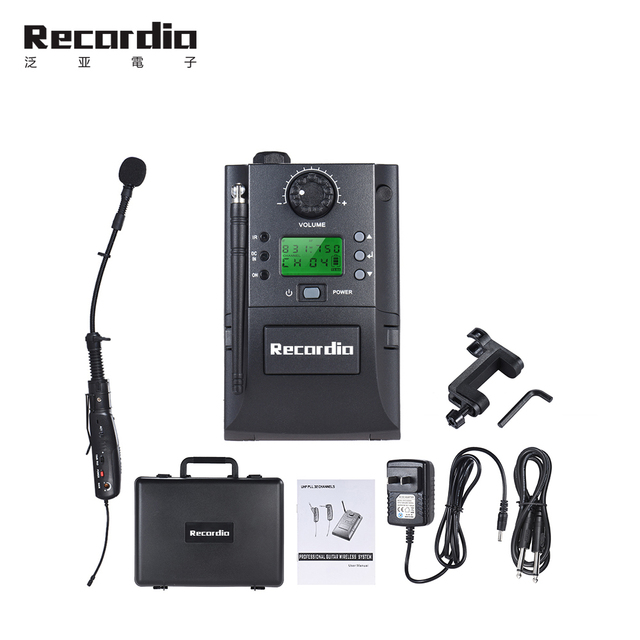 GAW-IM02 Portable UHF Instrument Wireless Microphone System for Imusical Instrument