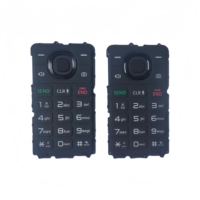 Teclado de Repuesto Original Nuevo para Teléfono L G Classic L125DL, Teclado de Goma Mylar, Botones de Repuesto para Teléfono Móvil, Encaje Perfecto