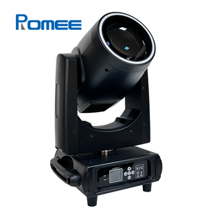 Projecteur à tête mobile puissant <span class=keywords><strong>LED</strong></span> 350w avec anneau RVB et effet double prisme pour DJ <span class=keywords><strong>Club</strong></span> Concert Événement Spectacle Éclairage de scène - Product Image 2