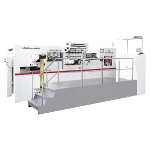 LONGHUA 1050FH automatic hydraulic auto feed pizza box die cutting machine