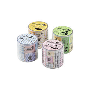 Tomato <b>Sauce</b> Girl Washi Tape 4 Rolls Digital Printing PET Material For DIY Decoration Craft Supplies - Product Image 5