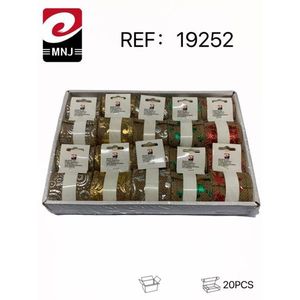 Linen Roll Cinta Arpillera 20Pcs Gift Ribbon Set Decorative Craft Supply - Product Image 1