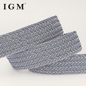 Vêtements décontractés à la mode avec <span class=keywords><strong>ceinture</strong></span> <span class=keywords><strong>tressée</strong></span> tissée et <span class=keywords><strong>corde</strong></span> pour hommes avec boucle en alliage avec logo personnalisé - Product Image 3