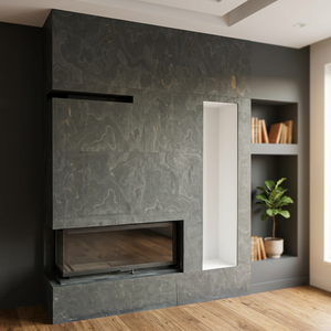 Revêtement mural en pierre naturelle flexible moderne, panneaux en pierre naturelle flexibles, décoration murale extérieure, intérieur - Product Image 6