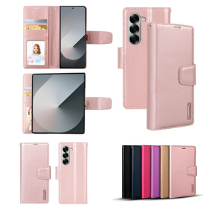 Ốp lưng Samsung Galaxy Z Fold7 bằng da PU, có khe đựng thẻ, ví điện thoại - Product Image 1