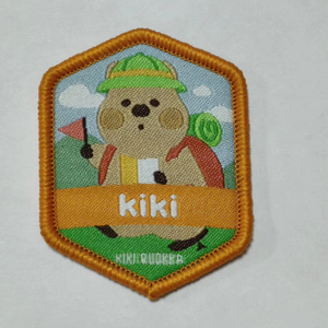 Badge tissé personnalisable Alien Weaving Mark pour vêtements, compatible avec patch Velcro, ceinture tissée et sceau tissé - Product Image 4