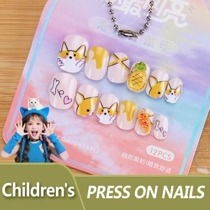 <span class=keywords><strong>Uñas</strong></span> <span class=keywords><strong>Postizas</strong></span> <span class=keywords><strong>para</strong></span> <span class=keywords><strong>Niñas</strong></span> <span class=keywords><strong>de</strong></span> Buena Calidad con Pegamento Adhesivo, Diseño <span class=keywords><strong>de</strong></span> Dibujos Animados, Bonitas, Pre-encoladas, Set <span class=keywords><strong>de</strong></span> <span class=keywords><strong>Uñas</strong></span> <span class=keywords><strong>Postizas</strong></span> <span class=keywords><strong>para</strong></span> Decoración <span class=keywords><strong>de</strong></span> <span class=keywords><strong>Uñas</strong></span> - Product Image 3