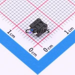 TS010-TBW1FH3.5 Tactile Switch SMD-4P,4.5x4.5mm Switch Single Pole Single Throw Round Button 2.5N Vertical Mount - Product Image 2