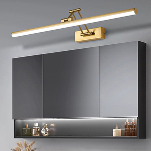 <span class=keywords><strong>Espejo</strong></span> LED Minimalista de Metal Moderno para <span class=keywords><strong>Baño</strong></span>, <span class=keywords><strong>Espejo</strong></span> con <span class=keywords><strong>Luz</strong></span> LED Plegable, Iluminación para Gabinete de <span class=keywords><strong>Baño</strong></span>, Tocador de Pared - Product Image 4