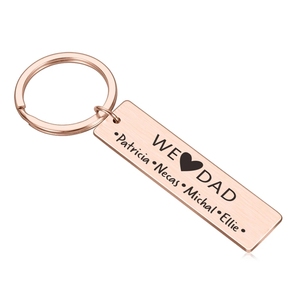 Cadeau pour la fête des pères, <span class=keywords><strong>porte</strong></span>-<span class=keywords><strong>clés</strong></span> <span class=keywords><strong>personnalisé</strong></span> avec le nom, <span class=keywords><strong>porte</strong></span>-<span class=keywords><strong>clés</strong></span> « Nous aimons <span class=keywords><strong>papa</strong></span> », cadeau d'anniversaire pour <span class=keywords><strong>papa</strong></span> de la part de sa fille ou de son fils, <span class=keywords><strong>porte</strong></span>-<span class=keywords><strong>clés</strong></span> pour <span class=keywords><strong>papa</strong></span> - Product Image 2