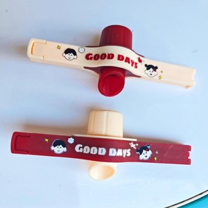 Clips de fermeture réutilisables CONTINENT, couleur rouge crème, pour aliments, collations, lessive, stockage anti-humidité - Product Image 1