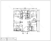 Maison Modulaire Familiale à Double Aile Pliante, Conception Personnalisée Directe Usine, 2 Étages, Hauteur Intérieure 2,4 m, Idéale pour Appartement Compact