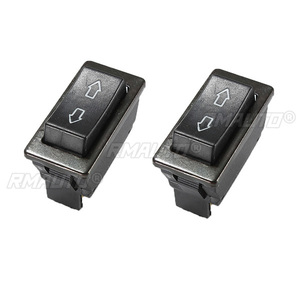 Nouvel interrupteur de lève-vitre universel noir en plastique pour voiture, courant continu 12V 20A, 5 broches - Product Image 1