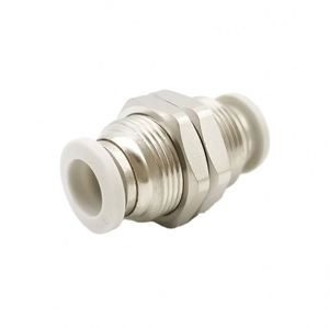 YIIDNN PM Raccord pneumatique droit PM-4 / 6 / 8 / 10 / 12 pour tuyau de gaz, cylindre, électrovanne, adaptateur à raccord rapide - Product Image 1