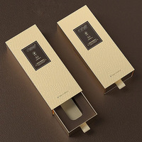 Boîte cadeau d'emballage cosmétique en papier rigide de luxe avec logo personnalisé boîtes en papier imprimées et pliantes pour bouteille de parfum