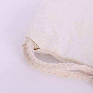 Zenos White Cotton Linen Shampoo Cosmetic <b>Drawstring</b> Gift Bag Organic Cotton Muslin Makeup <b>Pouch</b> Customized Bundle Bags - Product Image 5