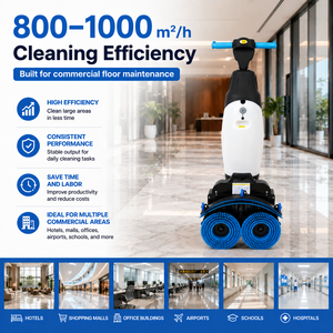 เครื่องขัดพื้นแบบไร้สาย M2 I-Mop Alternative สำหรับใช้งานเชิงพาณิชย์ แบตเตอรี่ 36V ชาร์จไฟได้ ผลิตจากโรงงานโดยตรง - Product Image 2