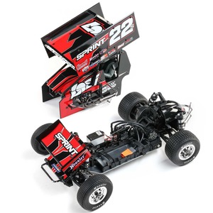 Auto <span class=keywords><strong>RC</strong></span> 22S Sprint 1/10 2WD RTR para Pista Ovalada, Motor sin Escobillas Spektrum Smart Power, Más <span class=keywords><strong>de</strong></span> 25 MPH, Neumáticos Hoosier Licenciados, Chasis <span class=keywords><strong>de</strong></span> Aluminio - Product Image 1