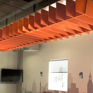 Tùy Chỉnh Thiết Kế Cách Âm Cách Âm Tấm Tường Bằng Chứng Ngọn Lửa Chống Cháy Vật Nuôi Sóng Hình Trần Âm Thanh Âm Thanh Bằng Chứng Tấm - Product Image 2