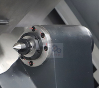Hochwertiges Einzel-CNC-Drehzentrum TCK50 mit Fanuc-Steuerung, Schrägbett, Hochpräzisions-Werkstattproduktion, CE-Zertifizierung