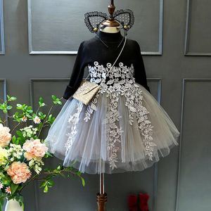 New Modern Wedding Girls Indian Girls Knit Girls Fall <b>Dress</b> for Tod of Cuhk Children - Product Image 2