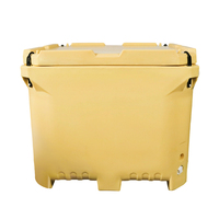 Bac à poisson moderne de grande capacité 660L en LLDPE, bac isotherme à double paroi pour le transport de poisson, de vin et d'aliments