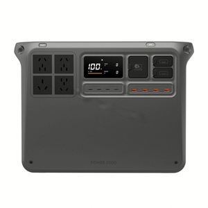 Original Power 2000 Mobile Power 2048W แบตเตอรี่สำรองพลังงานสำหรับตั้งแคมป์และรถยนต์ 1 กิโลวัตต์ชั่วโมง - Product Image 2