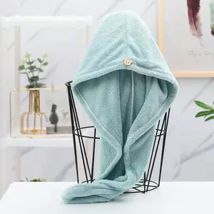 Serviette de bain pour adulte en microfibre ultra-fine, bonnet de séchage rapide pour cheveux, turban de sport, serviettes de bain douces pour sécher les cheveux - Product Image 3