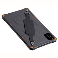 Tablet PC Tangguh 11 Inci Android 14 8+128GB FHD IP68 5G Termurah dengan NFC Handstrap Tablet Industri dengan Pemindai Barcode 2D QR