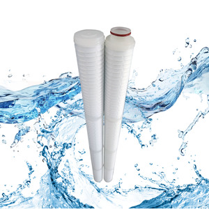 Cartouche filtrante plissée en PP Micron PES de qualité supérieure pour eau, sirop de sucre et applications industrielles - Product Image 1