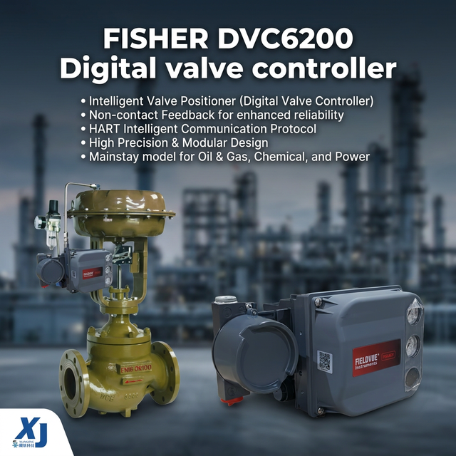 New ASCO 2 Way Industrial Solenoid Valve Fisher FIELDVUE DVC6200 Digital Valve Positioner Control Smart Valve Positioner HART
